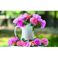 Flowers in Vase 5D DIY Di...