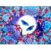 Butterflies Flowers 5D DIY Diamond Painting