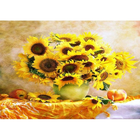 Sunflower 5D Diy Diamond Painting Kits UK